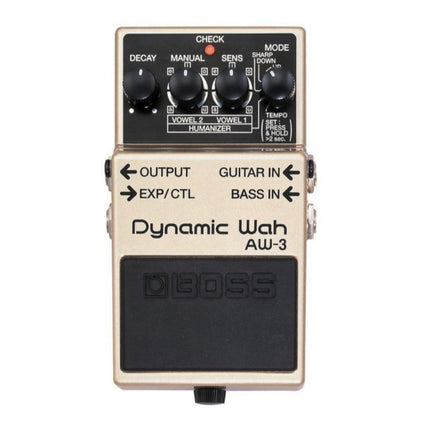 Boss AW-3 Dynamic Wah Guitar Effect Pedal (AW3)