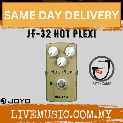 Joyo JF-32 Hot Plexi Guitar Effect Pedal ( JF32 / JF 32 )