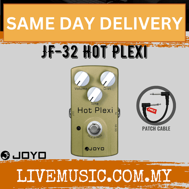 Joyo JF-32 Hot Plexi Guitar Effect Pedal ( JF32 / JF 32 )