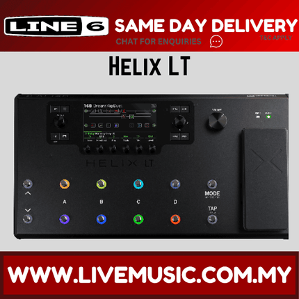 Line 6 Helix LT Guitar Multi-effects Processor