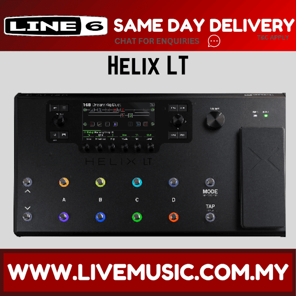 Line 6 Helix LT Guitar Multi-effects Processor