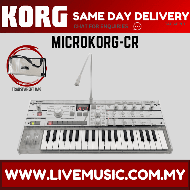 Korg MicroKORG Crystal 37-Key Synthesizer/Vocoder
