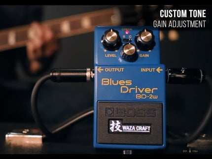 Boss BD-2W Waza Craft Blues Driver Guitar Effect Pedal (BD2W/BD2/BD-2)