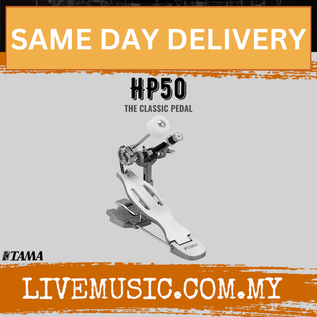 Tama HP50 Classic Single Bass Drum Pedal (HP-50/HP 50)