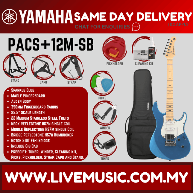Yamaha PACS+12M Pacifica Standard Plus Electric Guitar ( PACS+12M / PACS+12M )