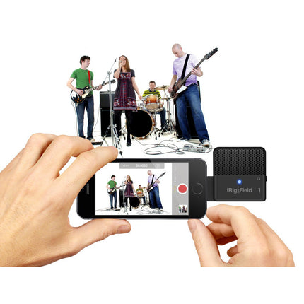 IK Multimedia iRig Mic Field - Stereo Condenser Microphone for iOS Devices