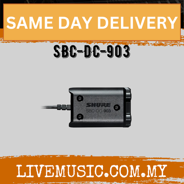 Shure SBC-DC-903 DC Battery Eliminator Kit ( SBC DC 903 / SBCDC903 )