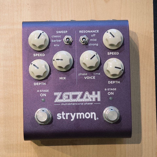 DISPLAY - Strymon Zelzah Multidimensional Phaser