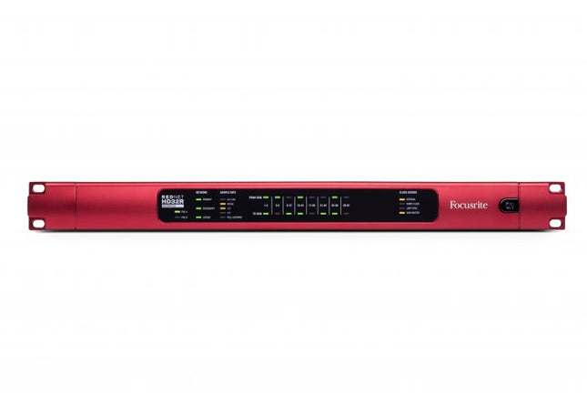 Focusrite Rednet HD32R Rednet 1U 32 Channel DANTE To Protools HD Via Digilink