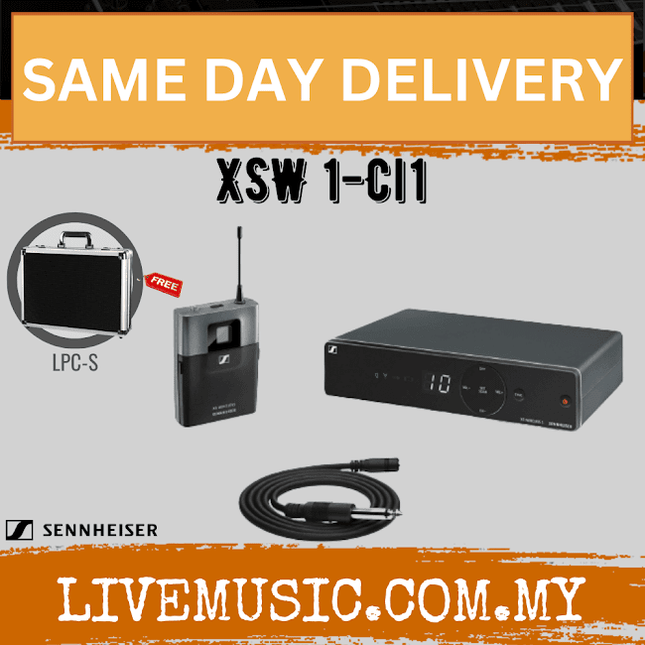Sennheiser XSW 1-Ci1 Wireless Guitar System ( XSW1 Ci1 / XSWCi1 )