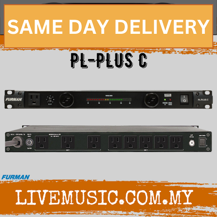 Furman PL-PLUS C - 15A w/Voltmeter ( PLPLUS C / PL PLUS C )