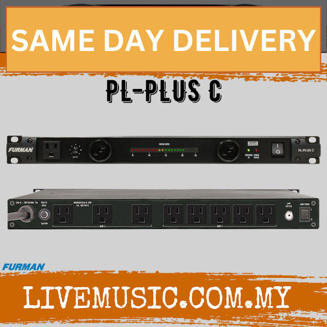 Furman PL-PLUS C - 15A w/Voltmeter ( PLPLUS C / PL PLUS C )