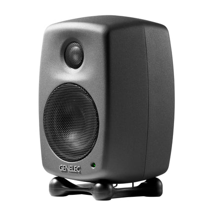 Genelec 8010A 3" 2-Way 50W Active Studio Monitor - Pair - Dark Grey ( 8010-A 8010 A )