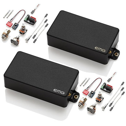 EMG ZW Set Zakk Wylde Active Humbucker Pickup Set - Black