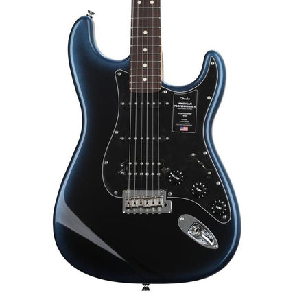 Fender American Professional II HSS Stratocaster Electric Guitar, Rosewood Fretboard - Dark Night