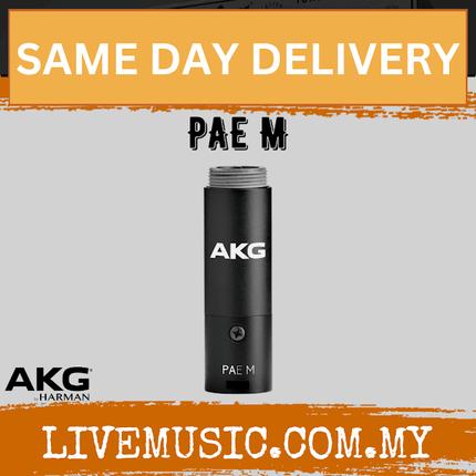 AKG PAE M 3-Pin XLR Phantom Power Module Adapter (PAE-M PAEM)