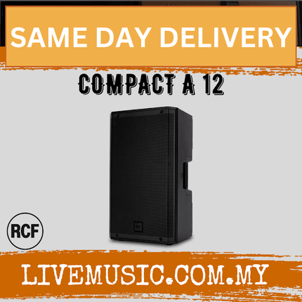 RCF COMPACT A 12 TWO-WAY PROFESSIONAL SPEAKER ( COMPACTA12 / COMPACT A12 )