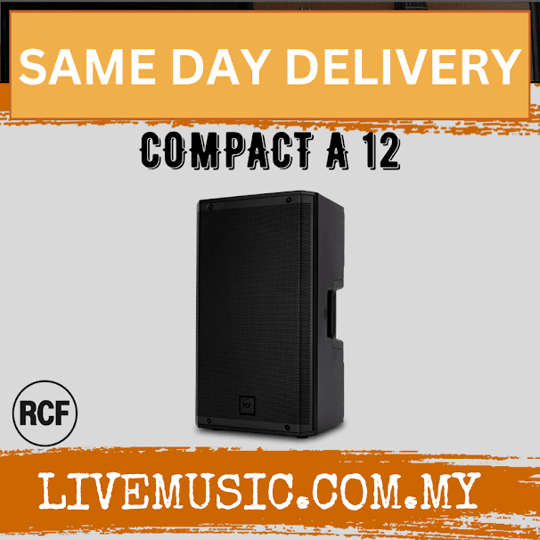 RCF COMPACT A 12 TWO-WAY PROFESSIONAL SPEAKER ( COMPACTA12 / COMPACT A12 )