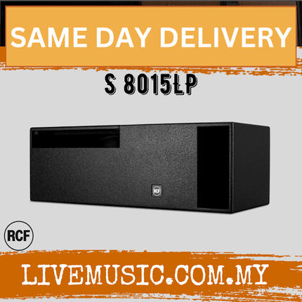RCF S 8015LP 15-Inch Bandpass Passive Subwoofer ( S-8015LP / S8015LP )