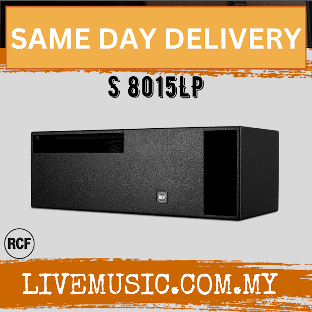 RCF S 8015LP 15-Inch Bandpass Passive Subwoofer ( S-8015LP / S8015LP )