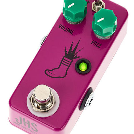 JHS Mini Foot Fuzz V2 Silcon Fuzz Guitar Effects Pedal