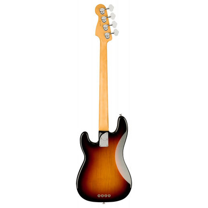 Fender American Professional II Precision Bass Electric Guitar, Rosewood Fretboard - 3-Tone Sunburst