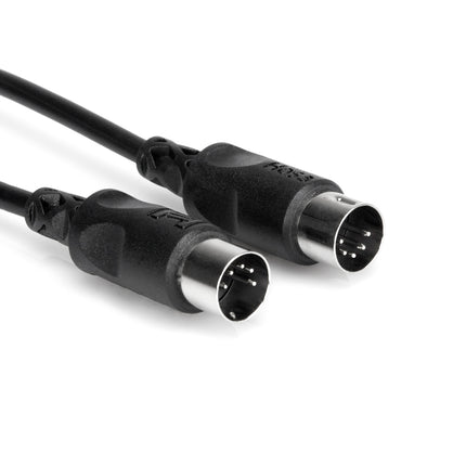Hosa MID-303BK MIDI Cable, 3ft - Black (MID303BK/MID 303)