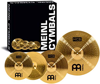 Meinl Cymbals HCS141620 Pack Cymbal Box Set with 14 Hi-Hat Pair, 16 Crash, 20 Ride