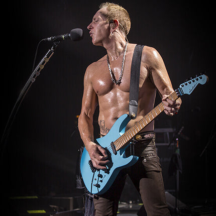 Jackson USA Signature Phil Collen PC1 Matte Electric Guitar, Flame Maple Fretboard - Matte Blue Frost (PC-1/PC 1)