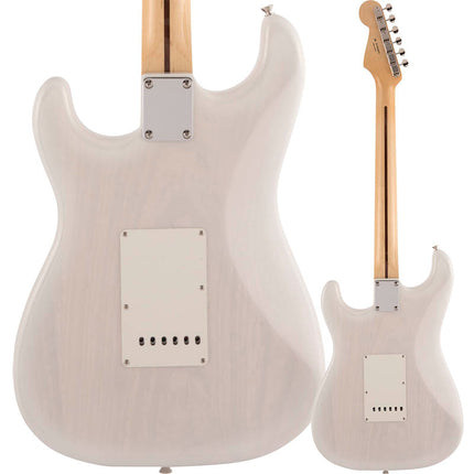 Fender Japan Heritage 50s Stratocaster Electric Guitar, Maple Fretboard - White Blonde