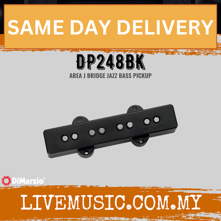 DiMarzio DP248BK Area J Bridge - Black (DP248-BK/DP248 BK)