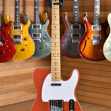 Fender Vintera 50s Precision Bass Guitar, Maple FB, Dakota Red