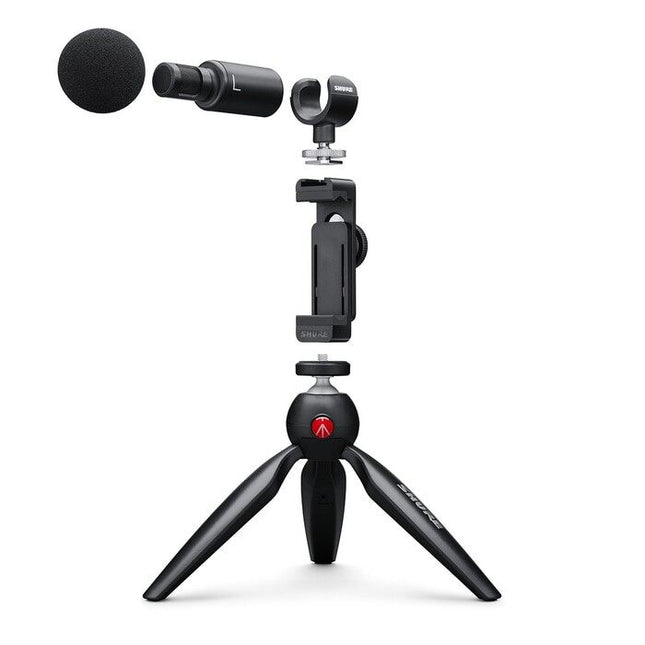 Shure MV88+ Video Kit Digital Stereo Condenser Microphone (MV-88+ / MV88)