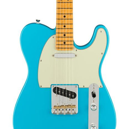 Fender American Professional II Telecaster Electric Guitar, Maple Fretboard - Miami Blue