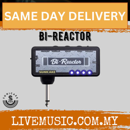 Sonicake QAP-5 Bi-Reactor Headphone Pocket Guitar Amp ( QAP5 QAP 5 )