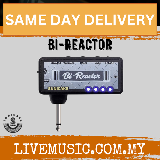 Sonicake QAP-5 Bi-Reactor Headphone Pocket Guitar Amp ( QAP5 QAP 5 )