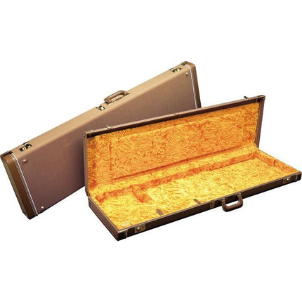 Fender Deluxe Jazz Bass Guitar Case - Brown