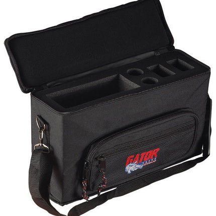 Gator GM2W Lightweight Bag for Two Wireless Mic System (GM-2W)
