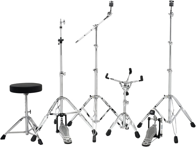 PDP Center Stage 5-piece Complete Drum Set with Hardware, Stool and Cymbal - Silver Sparkle ( PDCE2015KT )