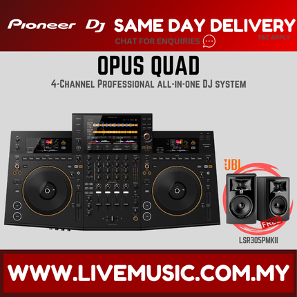 Pioneer DJ OPUS-QUAD Professional all-in-one DJ system With Monitor Speaker And Case ( OPUS QUAD / OPUSQUAD )