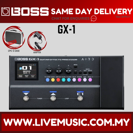 Boss GX-1 Guitar Effects Processor Pedal ( GX1 GX 1 ) Replace GT1 GT-1