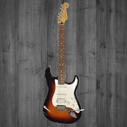 Fender Player HSS Stratocaster Electric Guitar, Pau Ferro Fretboard - 3 Tone Sunburst