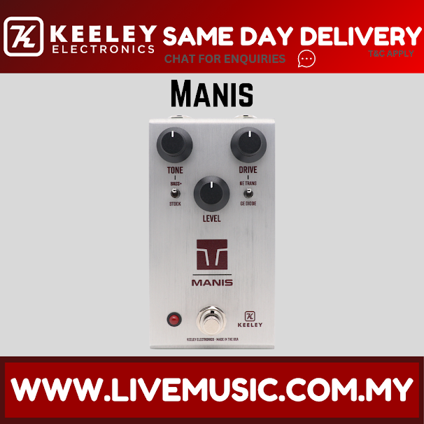 Keeley Manis Overdrive Guitar Pedal