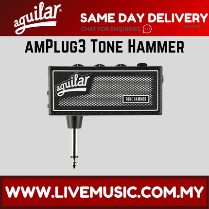 Aguilar amPlug 3 Tone Hammer Bass Guitar Headphone Amplifier