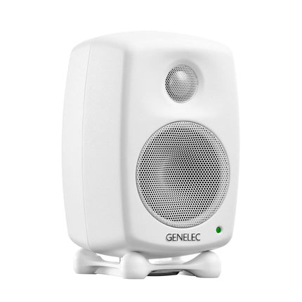 Genelec 8010A 3" 2-Way 50W Active Studio Monitor - Pair - White ( 8010-A 8010 A )