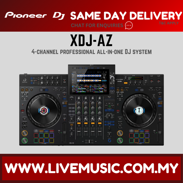 Pioneer DJ XDJ-AZ 4-channel Digital DJ System ( XDJAZ XDJ AZ )