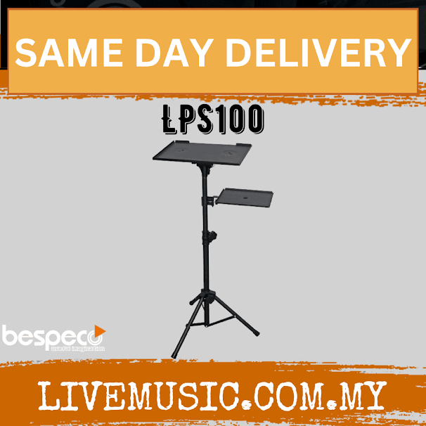 Bespeco LPS100 Laptop and Video Projector Stand ( LPS-100 / LPS 100 )