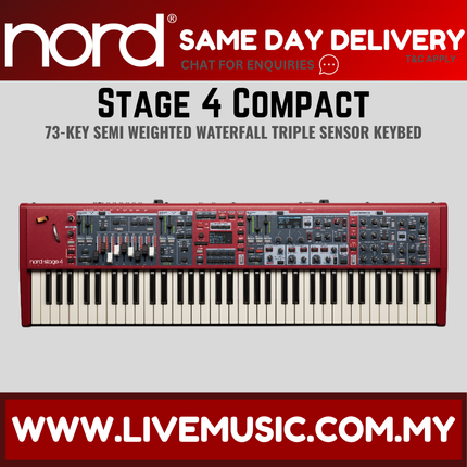 Nord Stage 4 Compact Stage Keyboard