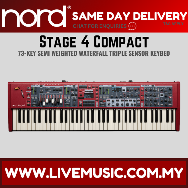 Nord Stage 4 Compact Stage Keyboard