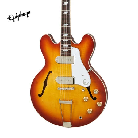 Epiphone USA Casino Hollowbody Electric Guitar, Case Included - Royal Tan